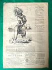 1862 Leslie Newspaper Civil War Pg ~ Abraham Lincoln Cartoon ~ CSS Merrimac