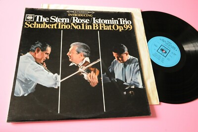 SCHUBERT STERN TRIO LP SBRG 72344 UK 195 NM CLASSIC STEREO