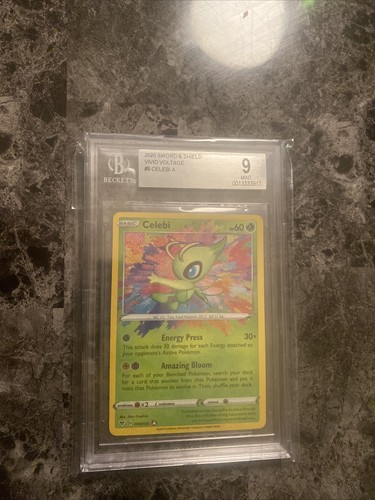 Celebi graded BGS 9 for sale on eBay