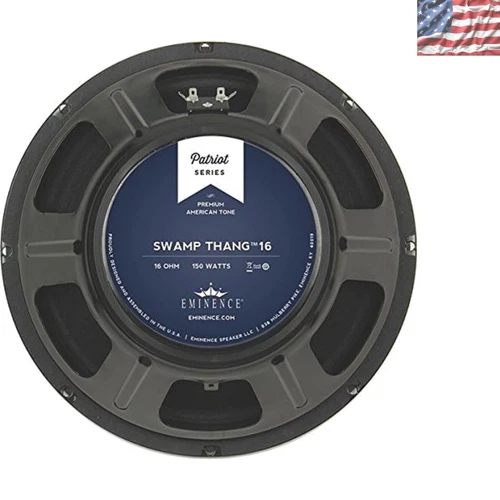 Patriot Swamp Thang 12" Guitar Speaker - 150 Watts, Ideal for Studio Recording