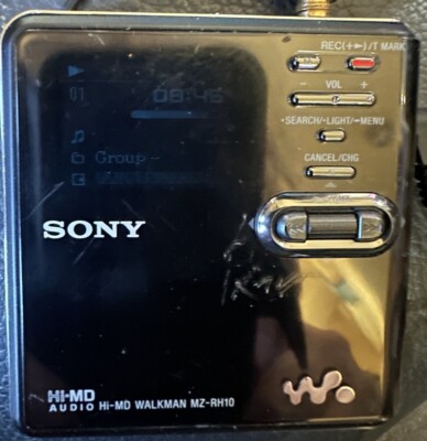 ポータブルプレーヤー SONY/MZ-RH10 SONY MZ-RH10 SONY MZ-RH10 Hi−MD ウォークマン SONY mdプレーヤー MZ