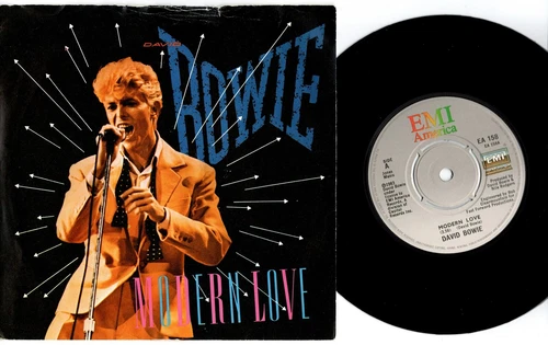 DAVID BOWIE - 'Modern Love' 7" 45rpm PS EMI 1983 (EA 158)