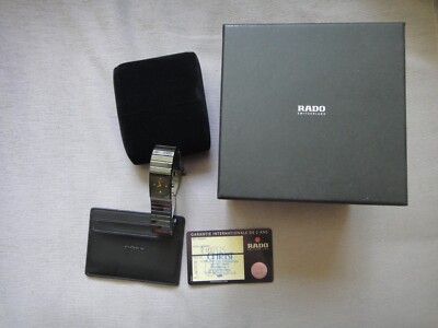 RADO Diastar Ceramica Keramik Jubile Diamonds Diamanten XS 25x19mm Neuwertig