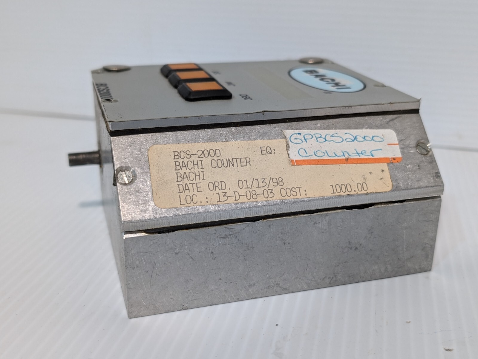 Bachi BCS2000 Programmable Digital Counter, BCS-2000 