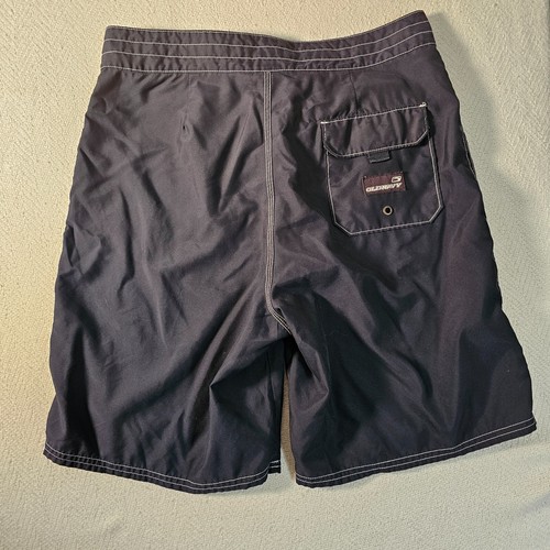 Old Navy Navy Blue American FLAG Polyester SWIM BOARD SHORTS Men Medium - Picture 7 of 8