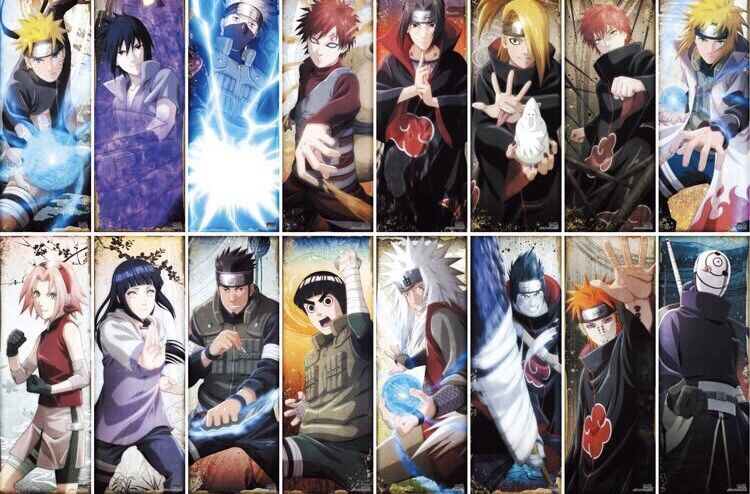 Naruto Shippuden Anime Hinata Team Poster