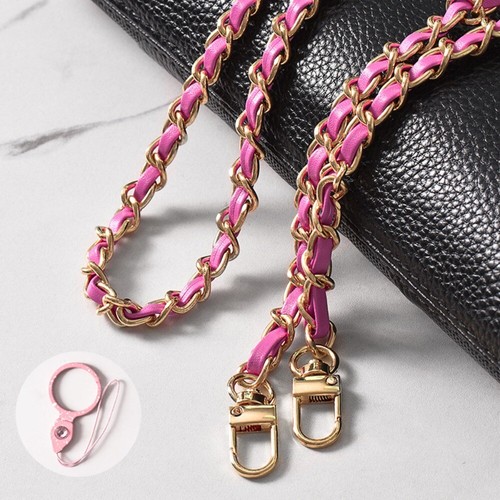 Alloy Metal Leather Chain PU Leather Phone Hanging Rope for Phone Hanging - 第 5/18 張圖片
