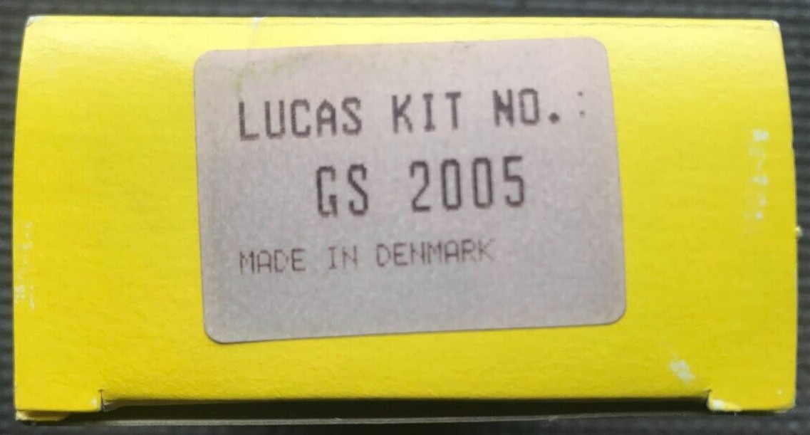 Lucas Disc Pad Shim Kit - GS2005 - For Alfa Romeo, BMW, Ferrari, Lotus & More