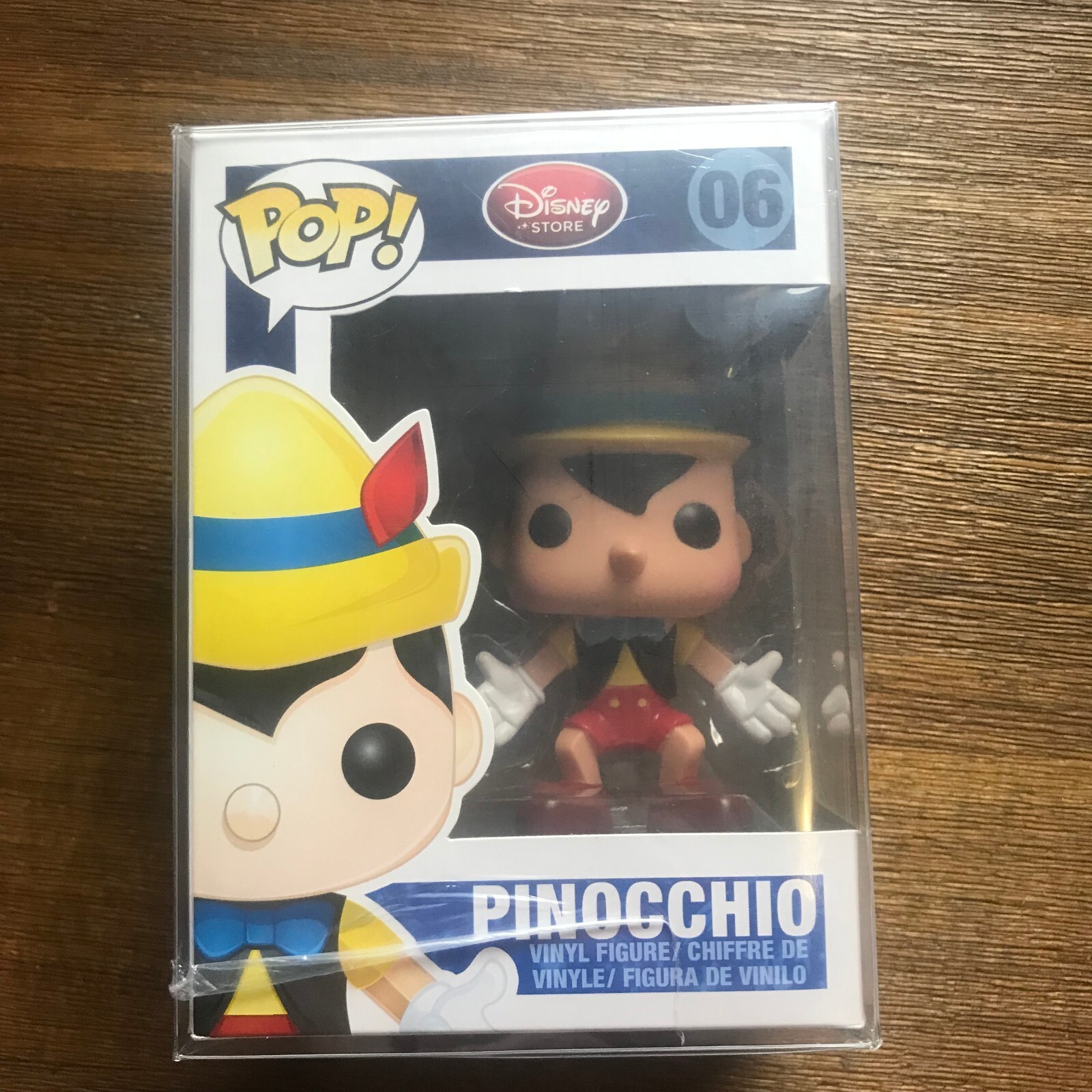 En Oferta Disney Pinocchio Funko Pop! Vinyl #06 And Pop Protector
