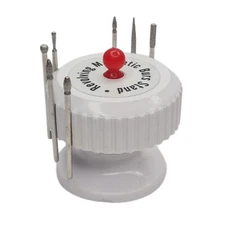 Magnetic Rotary Bur Stand Jewelry Making Drill Instrument Organizer Holder