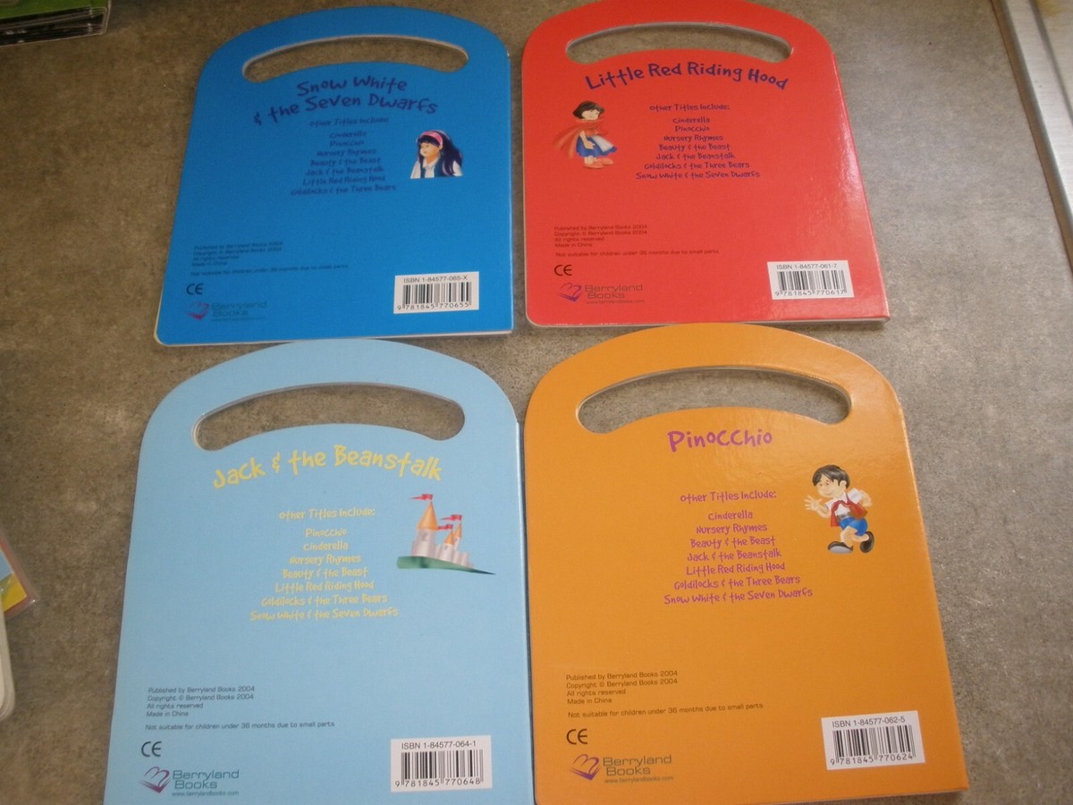Lot of 4 Treasured Tales CD Book 2 are NEW Pinocchio, Snow