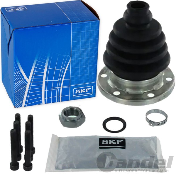 SKF Achsmanschette Faltenbalg Getriebeseitig FüR Audi A3 VW Golf 4 Bora Beetle-image