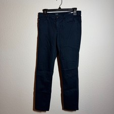 AG Adriano Goldschmied Prima Cigarette Leg Jeans Womens 28R Blue Denim Mid Rise