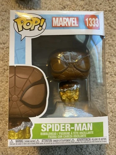 Funko Pop! Vinyl: Marvel Spider-Man #1333 Easter Egg Chocolate Spiderman