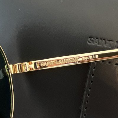 Saint Laurent Classic 11 Zero NWT Gold Green 002 Flat Base Glass