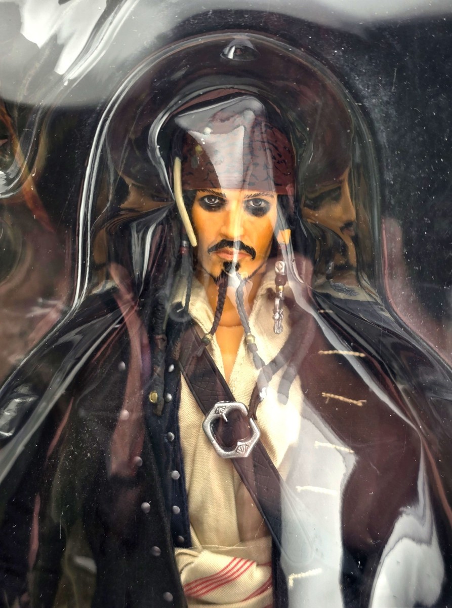 【中古】RAH(リアルアクションヒーローズ) JACK SPARROW Jack Sparrow Pirates of the Caribbean Figure Real Action Heroes
