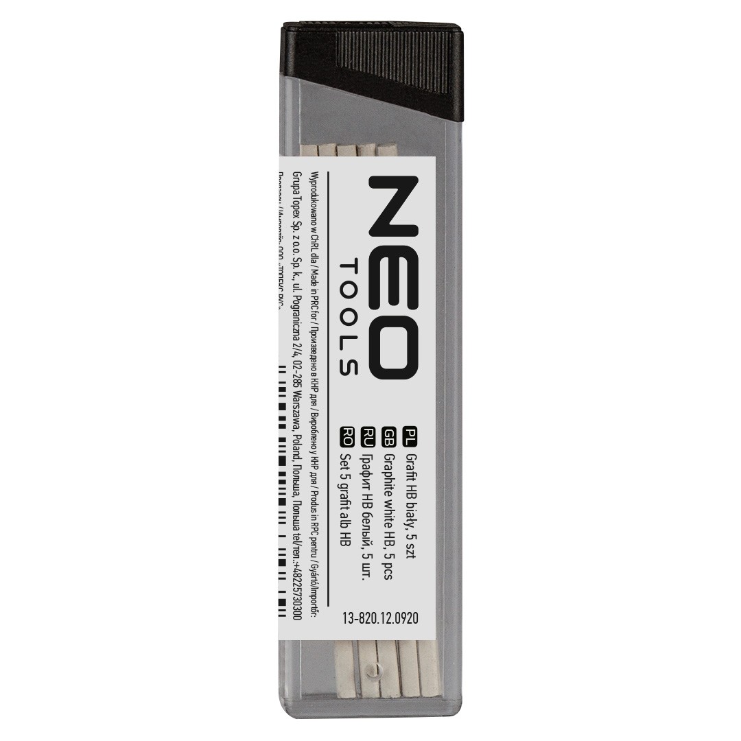 Fits TOPEX-NEO-GRAPHITE NARZ�DZIA 13-820 GRAPHITE HB WHITE (UP TO 13-810,13-815