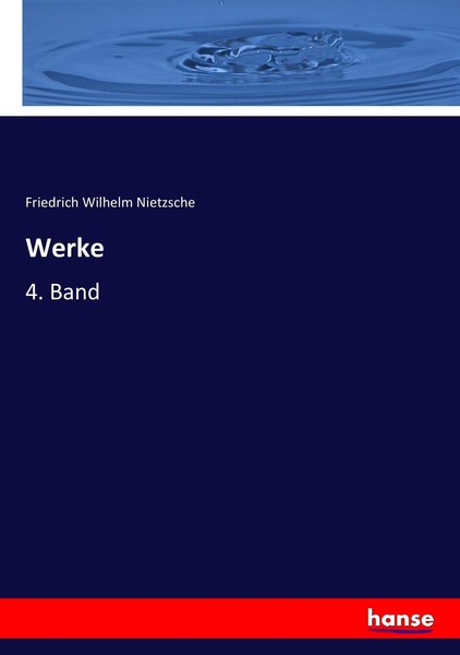 Werke Friedrich Wilhelm Nietzsche-image