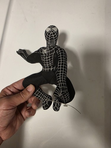 Spider-man 3 Movie Black Symbiote Suit Plush Toy Factory 2006 - Picture 4 of 8