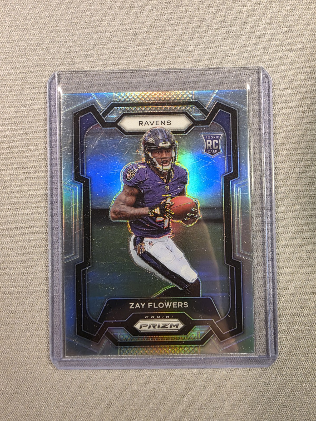 2023 Panini Prizm - Rookies Zay Flowers #307 Silver Prizm (RC)