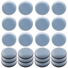 24pcs 3/4" 19mm Self-Adhesive Furniture Sliders, Round Chair Leg Floor Prot