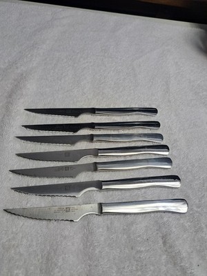 2- ZWILLING J.A. Henckels INOX 39035-000 Used Steak Full Serrated Edge