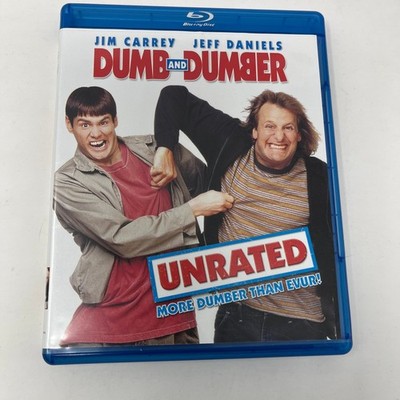 Dumb and Dumber Blu-ray 1994 Unrated Jim Carrey Jeff Daniels