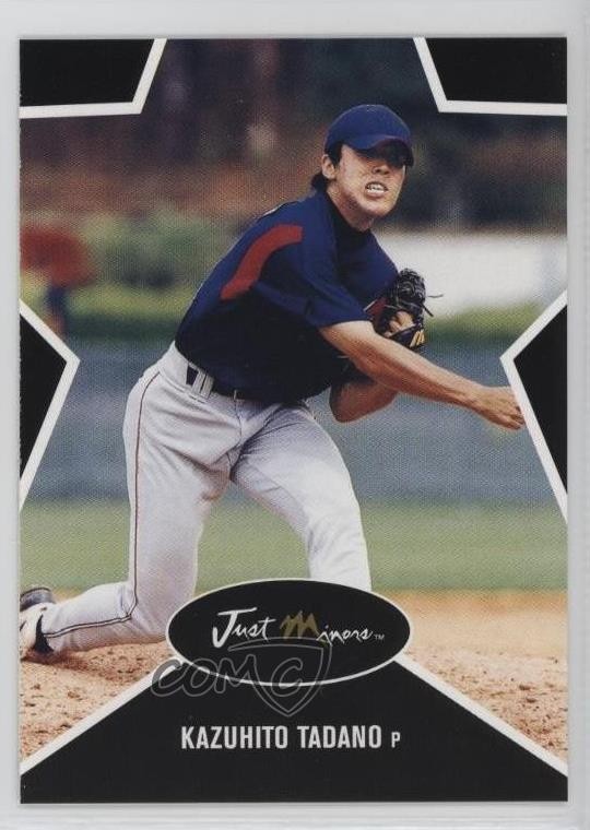 2003 Just Minors Just Stars Black /50 Kazuhito Tadano #45 Auto 0q3