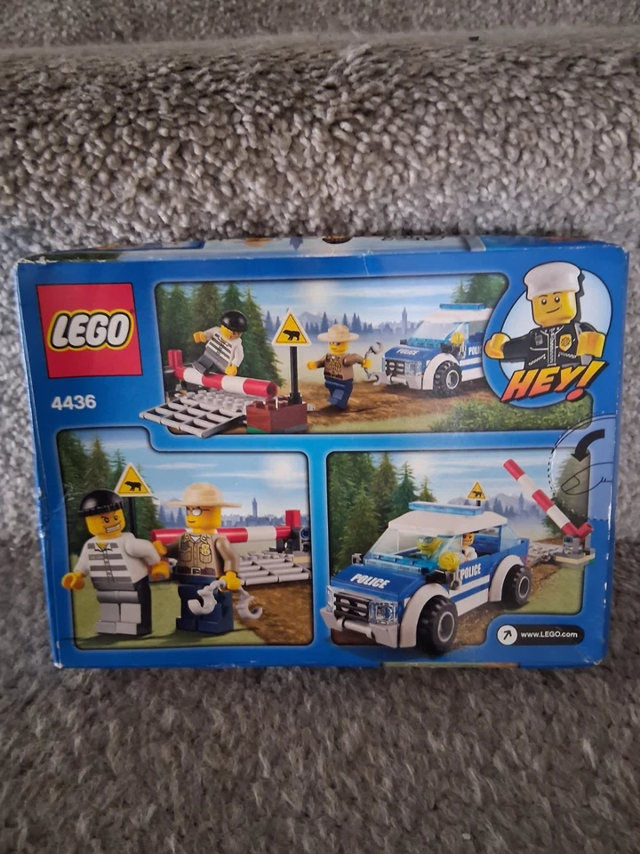 LEGO CITY Patrol Car 4436 Complete New In Packaging Open Box With Instructions - Image 2 of 4