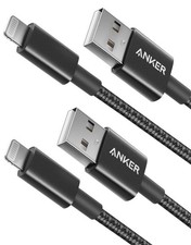 Anker iPhone Charger Cable, (2-Pack) 6ft USB-A to Lightning MFI Certified
