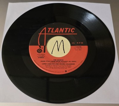 Phil Collins: Against All Odds/The Search - VG+ | 1984 Pop Rock 45rpm 7''