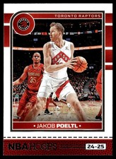 2024-25 Hoops Jakob Poeltl Toronto Raptors #185