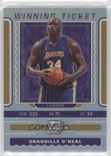 2019-20 Panini Contenders Optic Winning Tickets Shaquille O'Neal #5 HOF 13c1