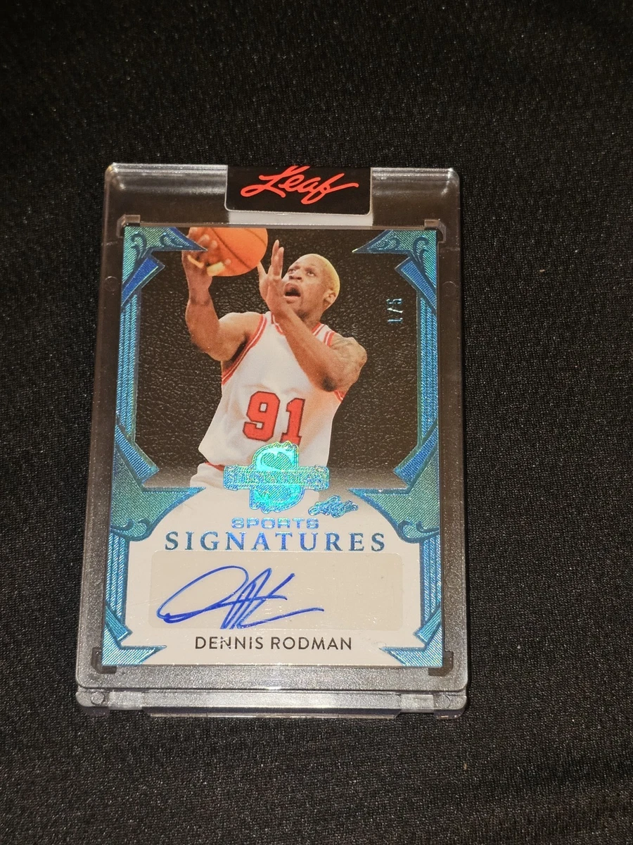 Dennis Rodman Autographed Basketball Trading Cards for sale | eBay