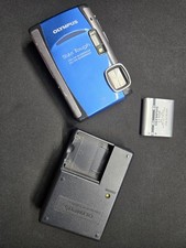 Olympus Stylus Tough 10 Megapixle Camera Waterproof  10 Ft, Battery  Charger