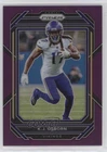 2022 Panini Prizm Football Purple K.J. Osborn #191