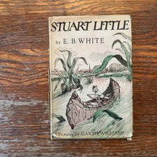 Stuart Little by E.B. White 1945 Stated First Edition I-U Print Hardcover GOOD