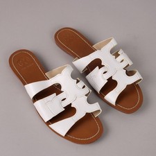 Ciabatte Tory Burch Second Hand Pelle N. 9,5 Stati Uniti Originali