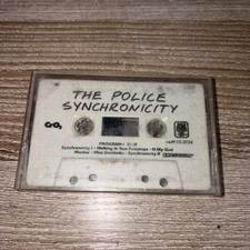 The Police - Synchronicity on Cassette No Case Insert Cracked Case Tested