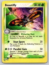 Beautifly Holo Rare EX Ruby and Sapphire 2/109 MP Pokemon Card TCG