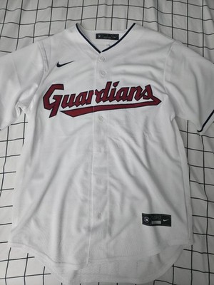2 Nike MLB Jerseys Bundle Guardians M + Nationals S Official Baseball Shirts