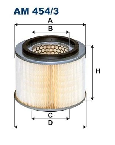 Fits FILTRON AM 454 Air Filter