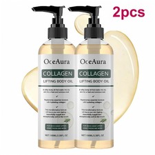 2 Pack Collagen Firming Body Oil Deeply Hydrating and Nourishing Gentle 100ml