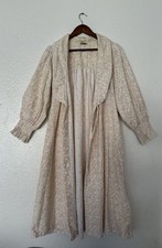 Vtg Gilligan  O'Malley Nightgown Size Medium Floral Dress