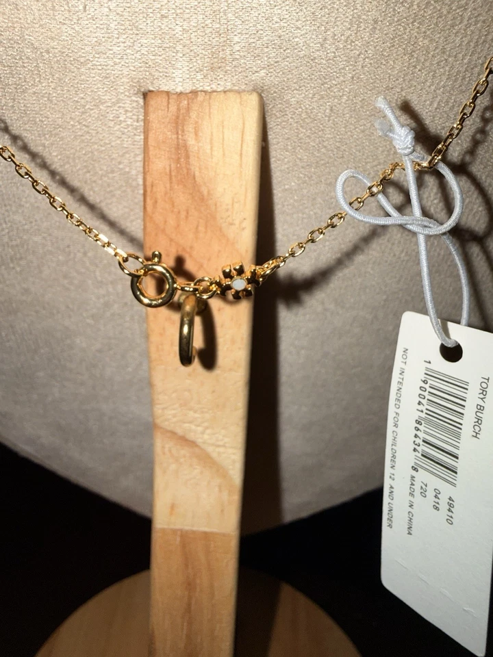 Colar de coração de madrepérola Tory Burch - Imagem 2 de 3