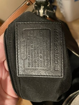 Vintage Coach Chelsea #C0782-F10891 Black Pebbled Leather Hobo