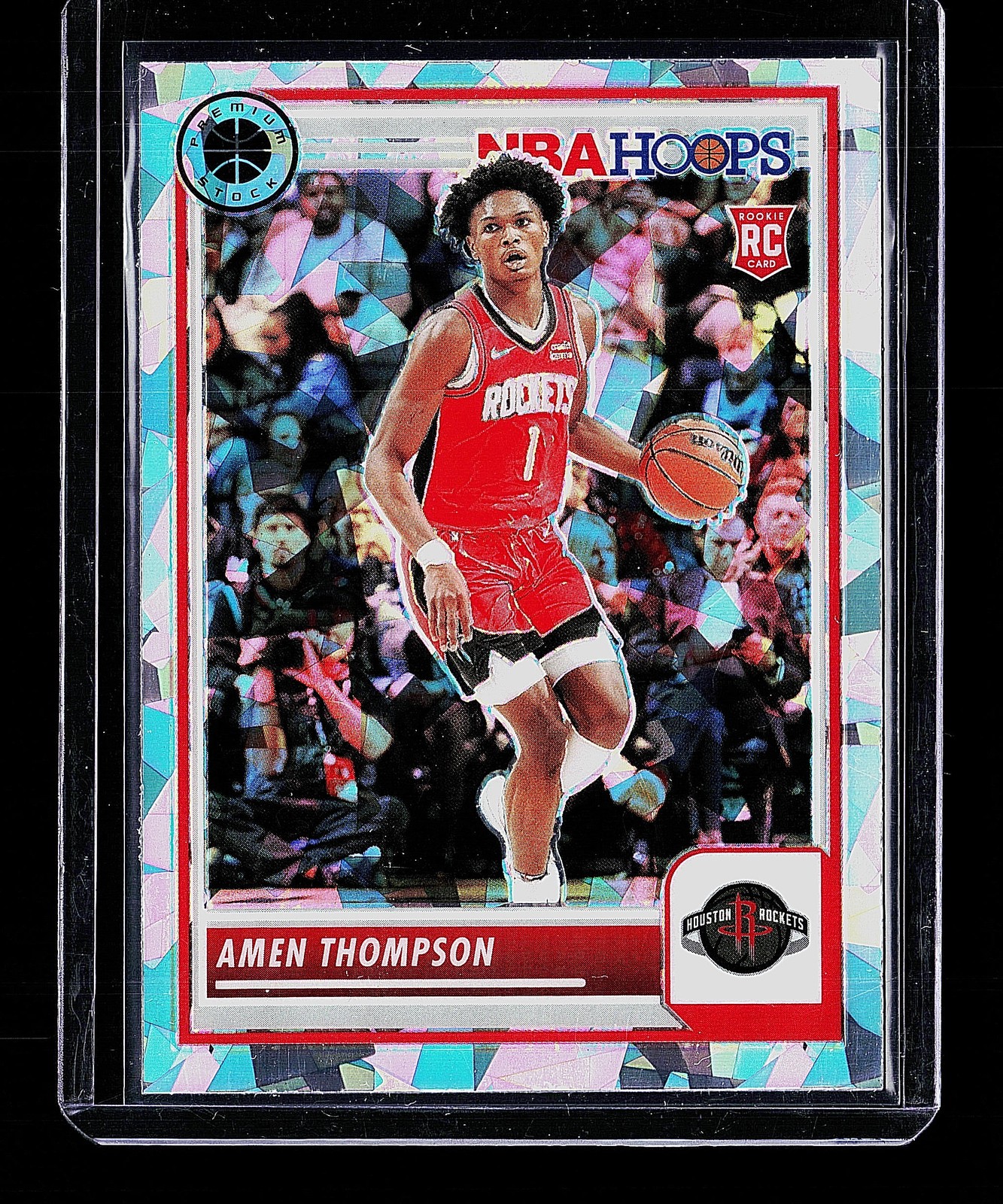 2023-24 Hoops Premium Stock Amen Thompson Ice Prizm #86