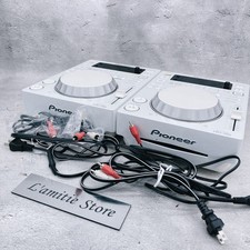 Paire de 2x platine vinyle numérique Pioneer CDJ-350-W Compact DJ Multi...