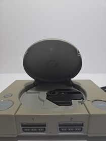 Sony PlayStation 1 PS1 SCPH-7500 Console AC AV Yellowed Working No Controller