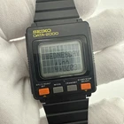 VINTAGE RETRO SEIKO DATA 2000  WRISTWATCH DIGITAL DISPLAY WATCH - Working